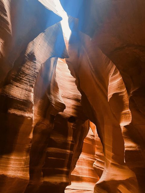 Vegas: Upper Antelope Canyon, Horseshoe Bend, Lake Powell - The long van ride: what comfort really looks like