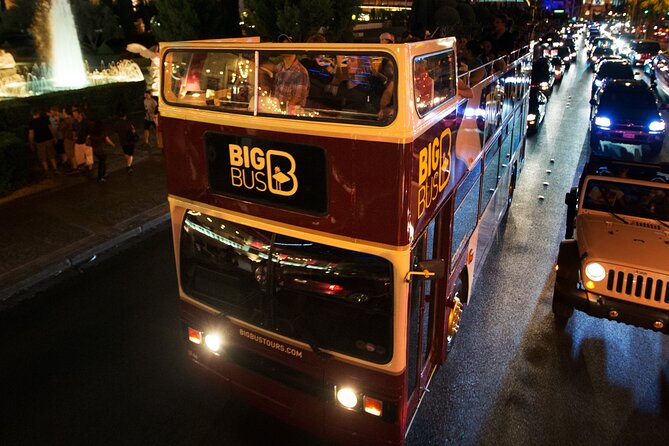 Viator Exclusive: 10:15PM Las Vegas Night Tour by Open-Top Bus - Quick hits for this 10:15 pm Las Vegas night bus