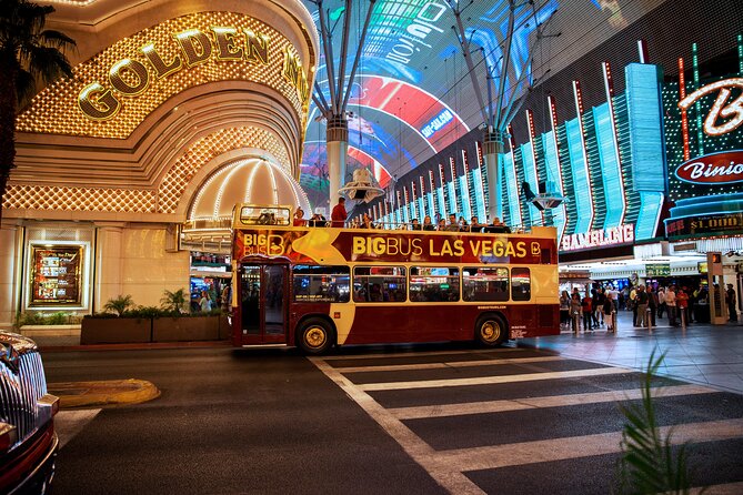 Viator Exclusive: 10:15PM Las Vegas Night Tour by Open-Top Bus - Meeting at 3973 Linq Ln: arrive early or you’ll feel rushed
