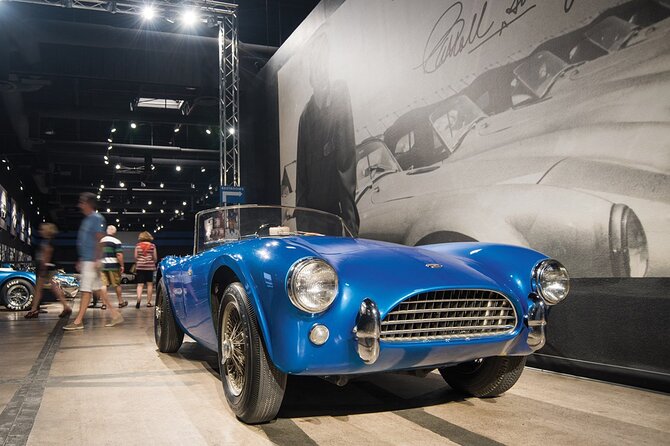 VIP Tour of the Shelby American Experience in Las Vegas - What You Get: Gift Bag Value, Coupon, Lanyard, and Swag Details