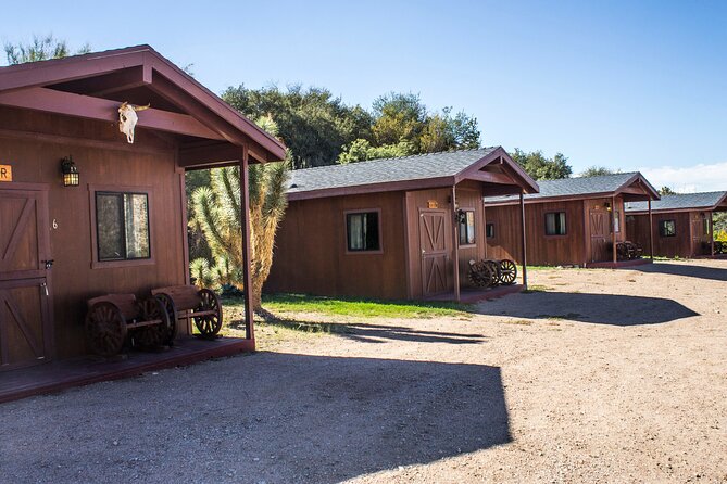 Western Ranch Overnight Experience: Cabin or Camp Out - Day 1 at the ranch: facilities, then the trail ride through Joshua trees