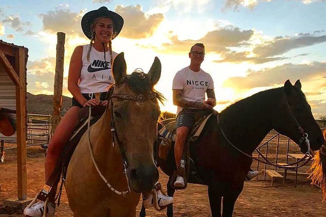 Wild West Sunset Horseback Ride with Dinner from Las Vegas - The Nevada desert sunset ride: what the trail is really like