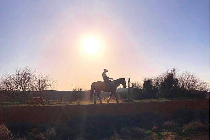 Wild West Sunset Horseback Ride with Dinner from Las Vegas - Dinner at the ranch: steak, chicken, vegetarian, and apple pie